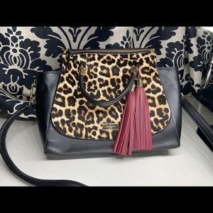 Kate Spade Longacre Court Leopard Satchel